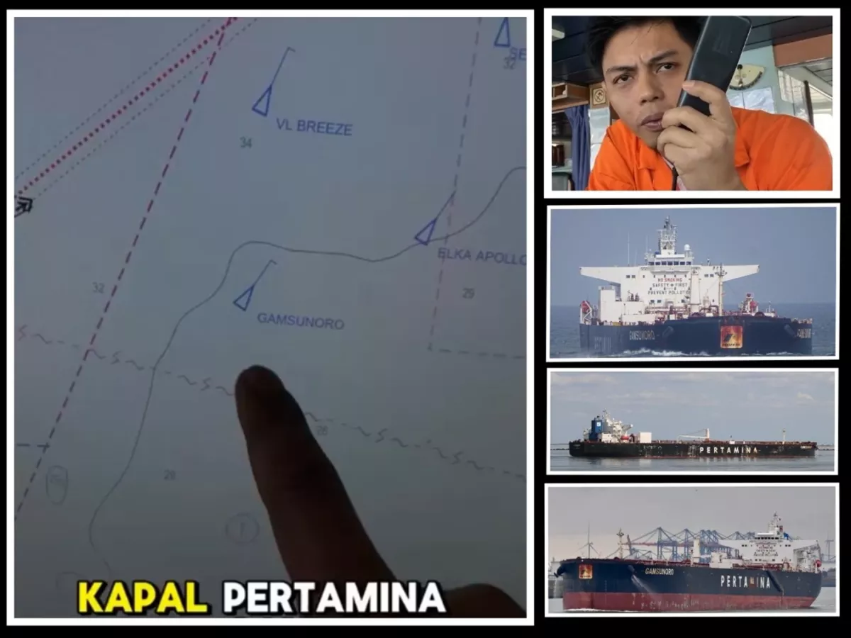 MIRIS! Kapal Tanker Pertamina GMT GAMSUNORO: Berbendera Panama, Seluruh Kru BUKAN PELAUT INDONESIA, Tapi WN India, DIMANA NASIONALISME?