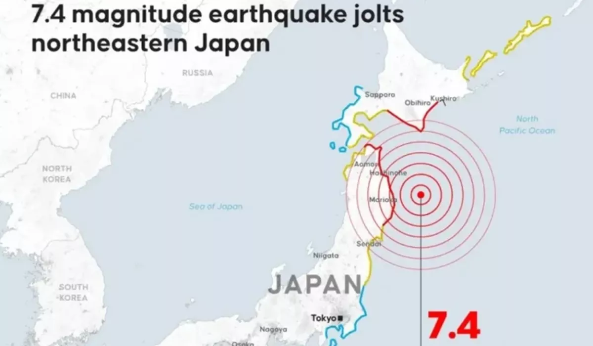 Jepang Diguncang Gempa M7,4 & Ancaman Tsunami! Begini Nasib WNI di Aomori Hingga Hokkaido