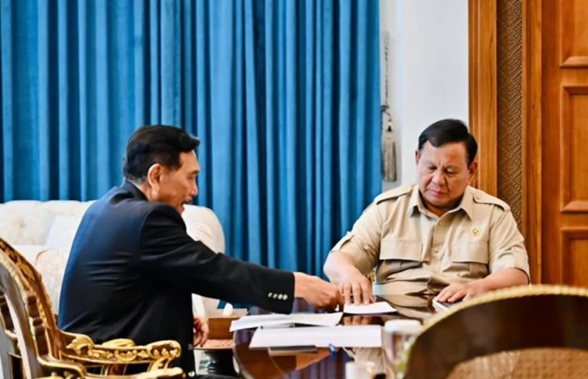 Prabowo – Luhut Bertemu 4 Mata, Ini yang Dibicarakan