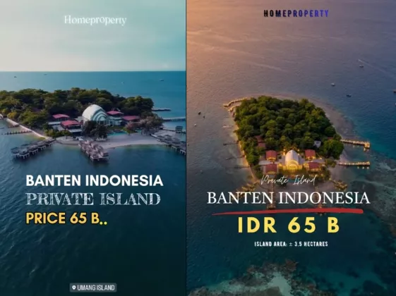 HEBOH Iklan 'Private Island' Rp65 Miliar! SIAPA Agen Properti Homeproperty_jkt yang JUAL Pulau Umang di Medsos?
