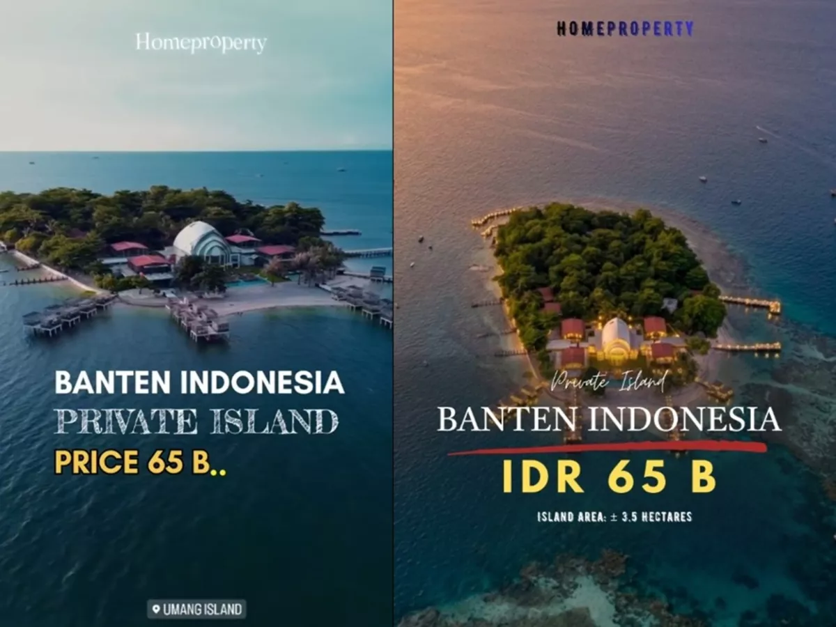 HEBOH Iklan 'Private Island' Rp65 Miliar! SIAPA Agen Properti Homeproperty_jkt yang JUAL Pulau Umang di Medsos?