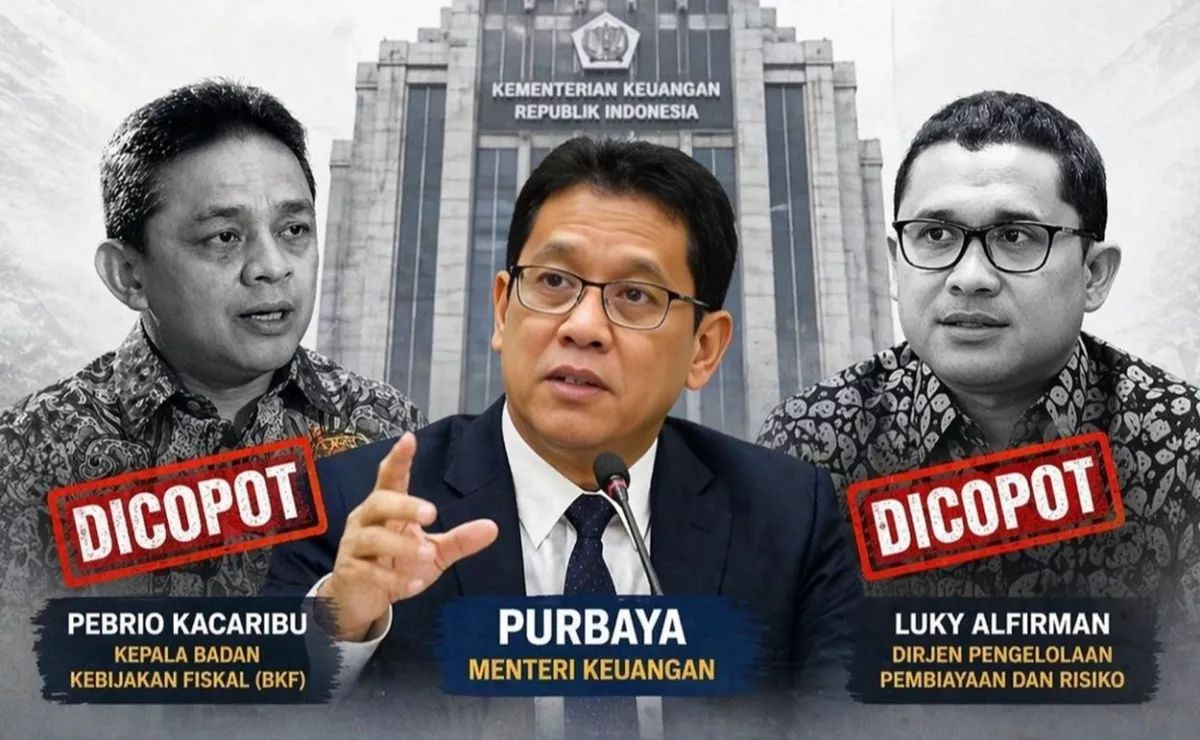 Purbaya COPOT 2 Dirjen Kemenkeu Sekaligus: Febrio Kacaribu & Luky Alfirman, Ada Apa?
