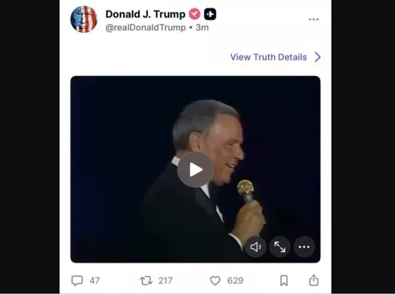 Lagu Frank Sinatra ‘My Way’ Dipakai Donald Trump Tanpa Izin dari Ahli Waris