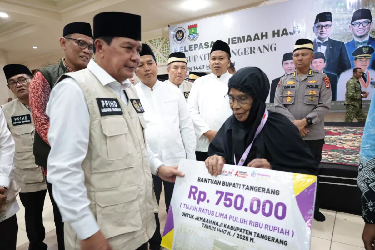 393 Jemaah Haji di Kabupaten Tangerang Dapat Uang Saku Rp 750 Ribu