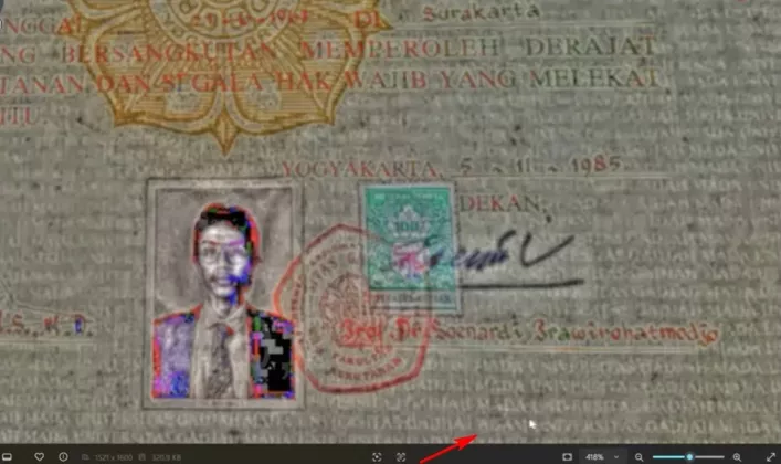 HEBOH! GADHAJ ADAM di Ijazah Jokowi