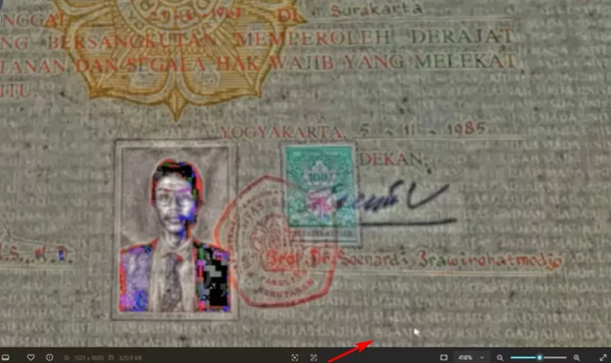 HEBOH! GADHAJ ADAM di Ijazah Jokowi