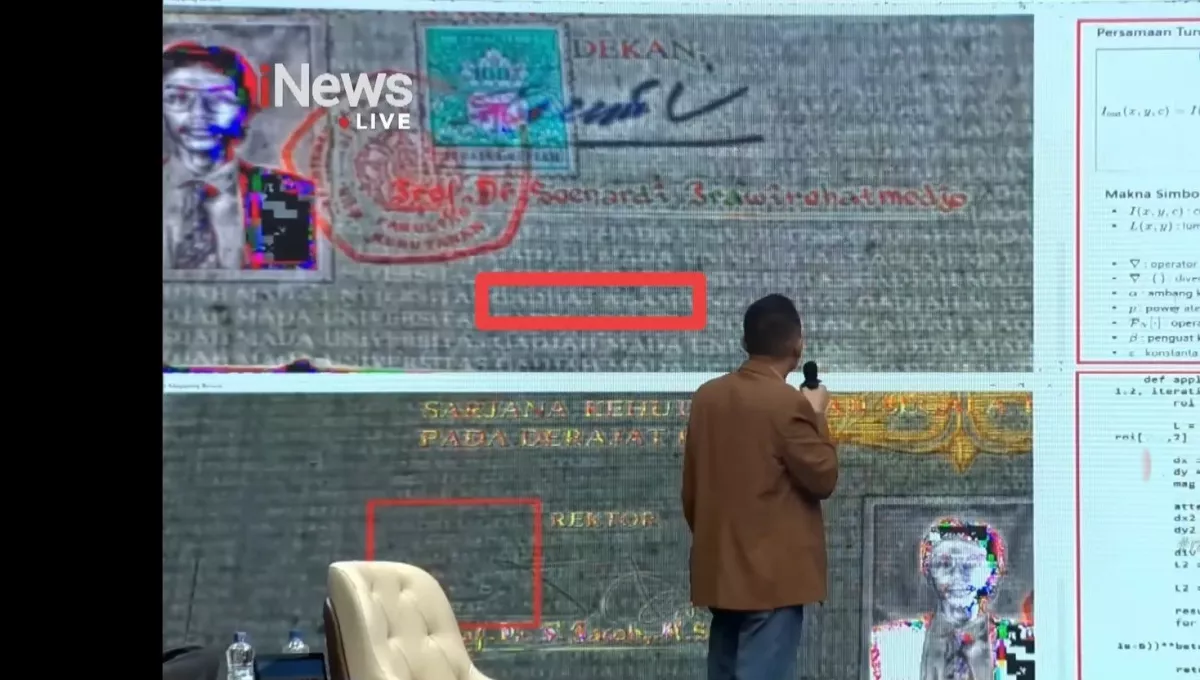 HEBOH! Isu ‘GADHAJ ADAM’ di Ijazah Jokowi Bikin Geger, UGM Disorot