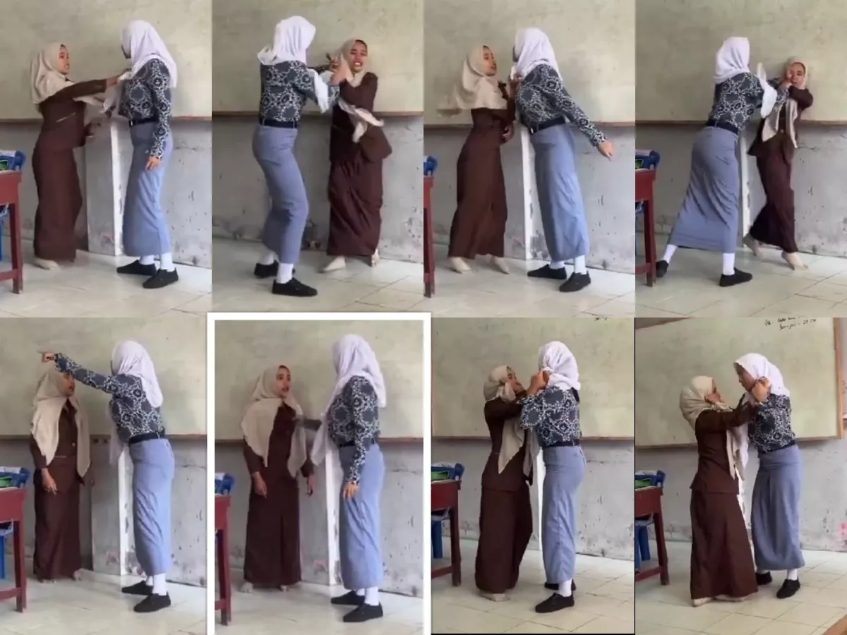 Klarifikasi Video Viral Langsa: Aksi 'Jambak Guru' TERNYATA Hanya Prank Ulang Tahun