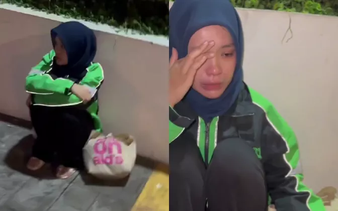 Tega! Driver Ojol Wanita Kena Order Fiktif Rp470 Ribu, Padahal Uangnya untuk Bayar Kos