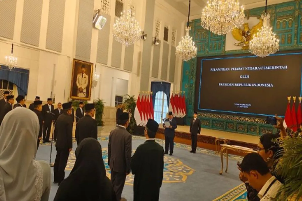 Prabowo Lantik Dudung Abdurachman Jadi KSP di Istana, Ini Jabatan Baru Qodari
