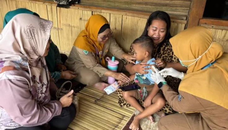 Darurat Campak? Puskesmas Utan Panjang Kejar Vaksinasi 800 Anak