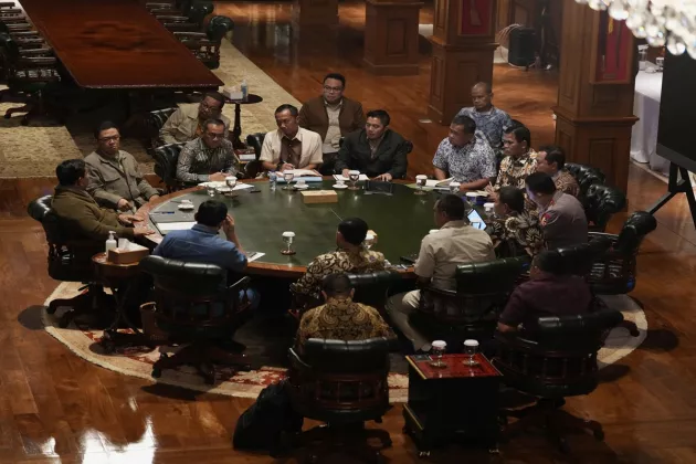 Ratas Hambalang, Prabowo Bahas Pendidikan, Hilirisasi, hingga Stabilitas Keamanan Nasional