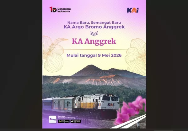 IDENTITAS BARU! KA Argo Bromo Anggrek Berubah Jadi KA Anggrek per 9 Mei 2026, Terkait Tragedi Bekasi Timur?