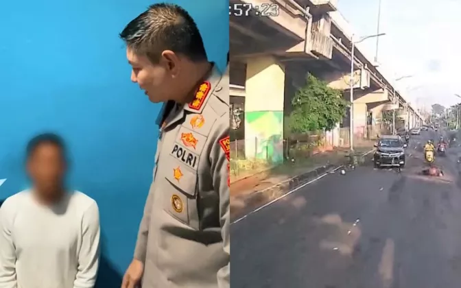 Polisi Tangkap Pengemudi Pajero Pelaku Tabrak Lari Pedagang Buah di Kalimalang