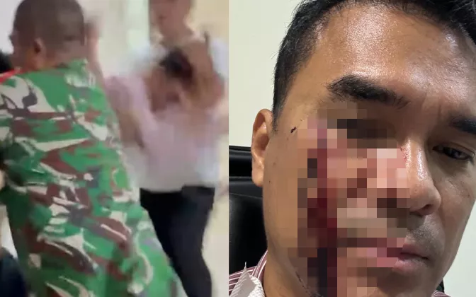 Wakil Ketua Umum PSI Bro Ron Dipukul di Menteng, Polisi Amankan 2 Pelaku