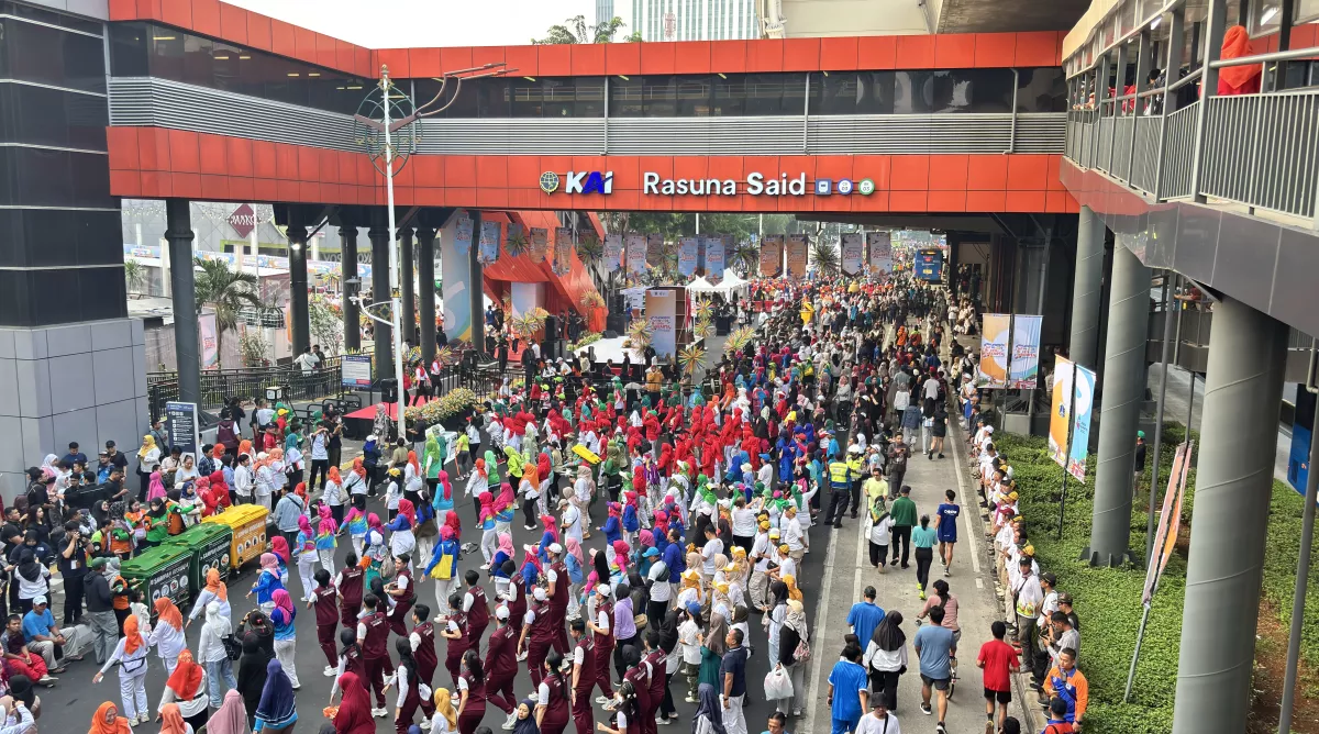 CFD Perdana di Rasuna Said Disambut Antusias Warga