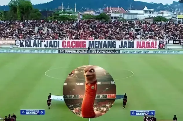 Persija Kalah dari Persib, Meme Cacing Kemayoran Viral dan Trending di Media Sosial