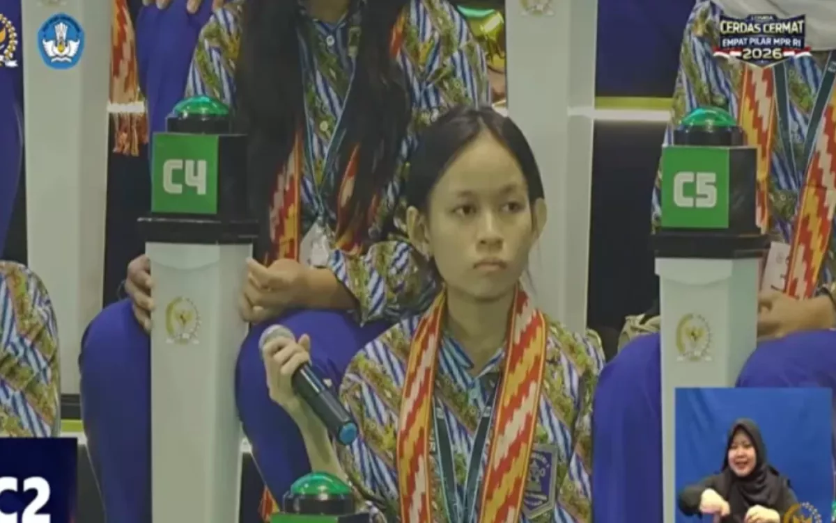 Viral di Lomba Cerdas Cermat MPR, Siswi SMA 1 Pontianak Dapat Tawaran Beasiswa Kuliah ke China