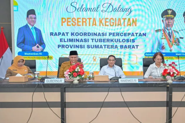 Gubernur Sumbar Tegaskan Komitmen Percepat Eliminasi TBC Lewat Kolaborasi hingga Tingkat Desa
