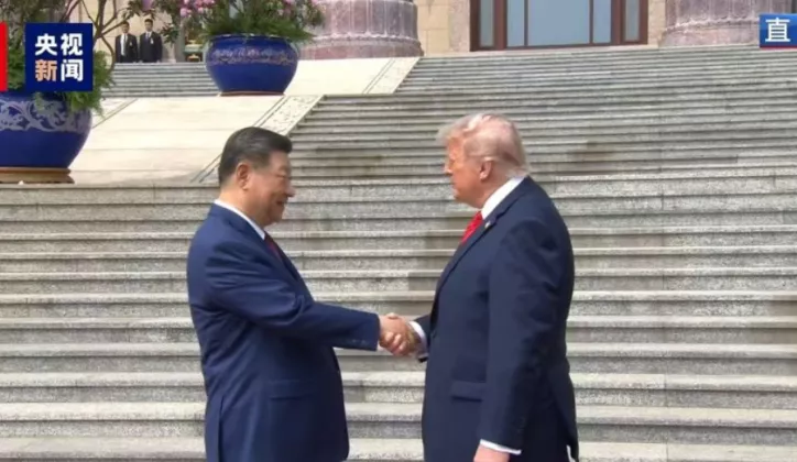 Xi Jinping Sambut Donald Trump dengan Upacara Kenegaraan di Beijing