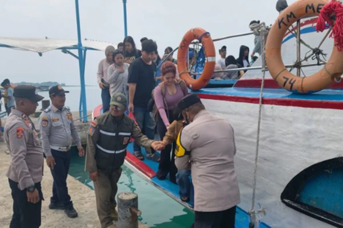 Libur Panjang, Polisi Perketat Pengamanan Dermaga Kepulauan Seribu