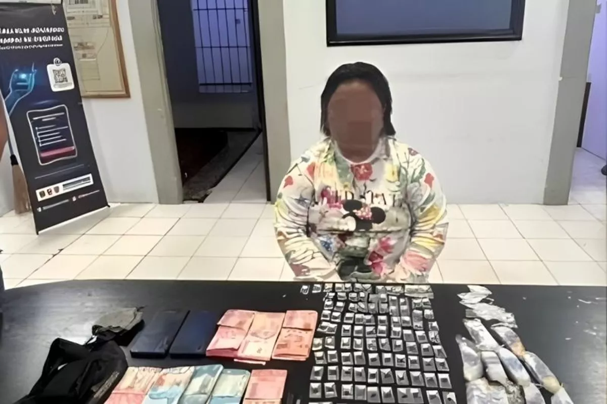 Parah! IRT di Sulteng Simpan 163 Paket Sabu Siap Edar