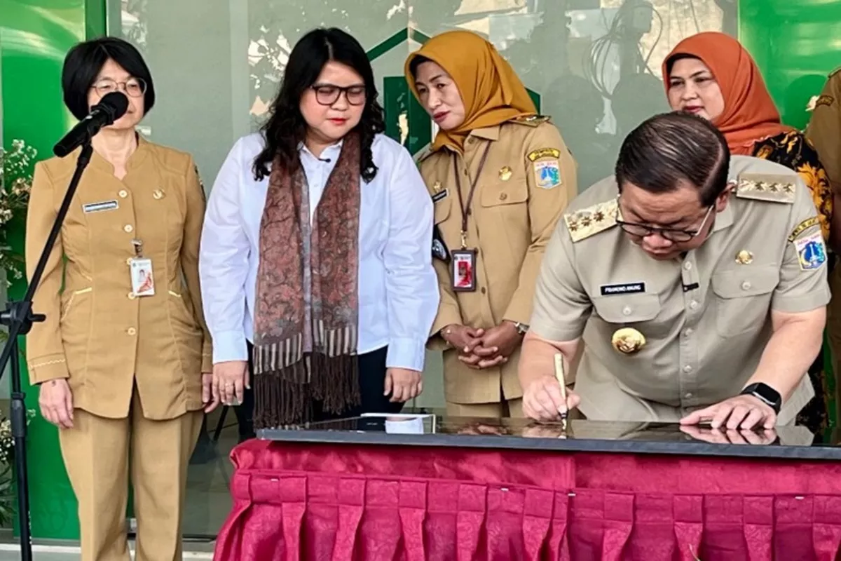 Pramono Resmikan Puskesmas Pembantu Meruya Selatan II, Layani hingga 100 Warga per Hari