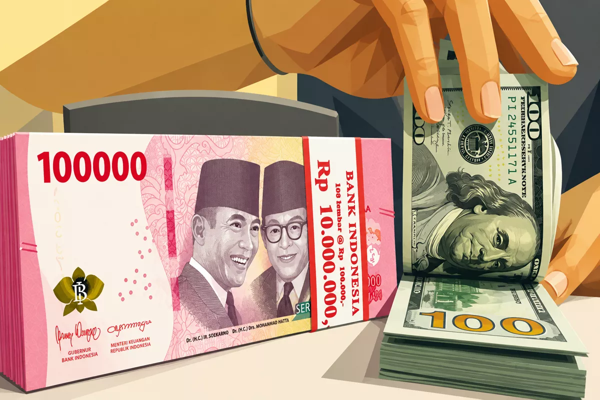 Rupiah Menguat Tipis ke Rp17.814 per Dolar AS pada Jumat Pagi