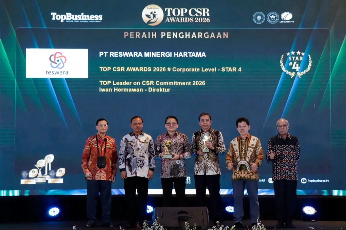 Reswara Raih TOP CSR Awards 2026 Berkat Komitmen Pemberdayaan Masyarakat dan Lingkungan