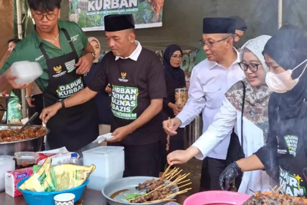 Festival Kurban Baznas DKI Digelar di Pancoran, 500 Paket Daging Disalurkan untuk Warga
