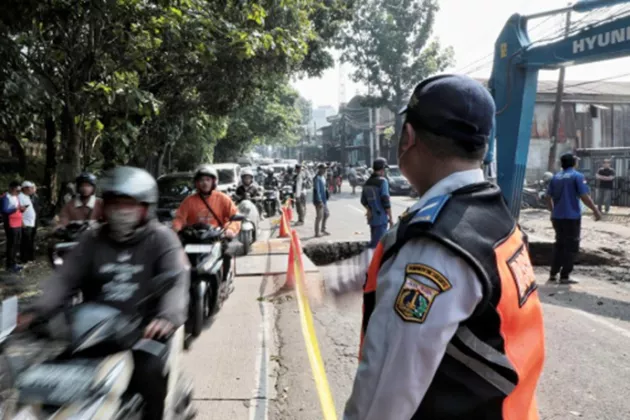 Pemprov DKI Terapkan Rekayasa Lalin di Lenteng Agung Arah Depok