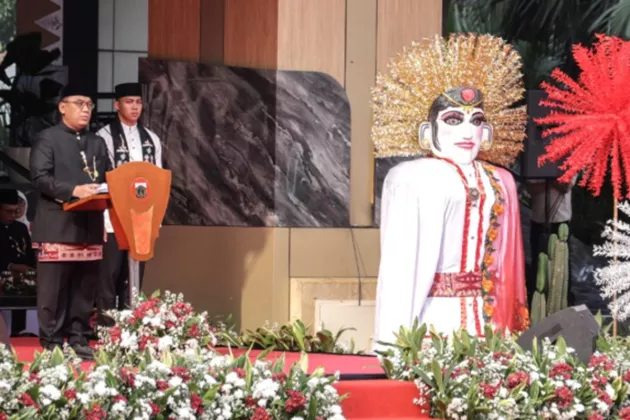 Upacara Hari Lahir Pancasila di Balai Kota DKI Berlangsung Khidmat