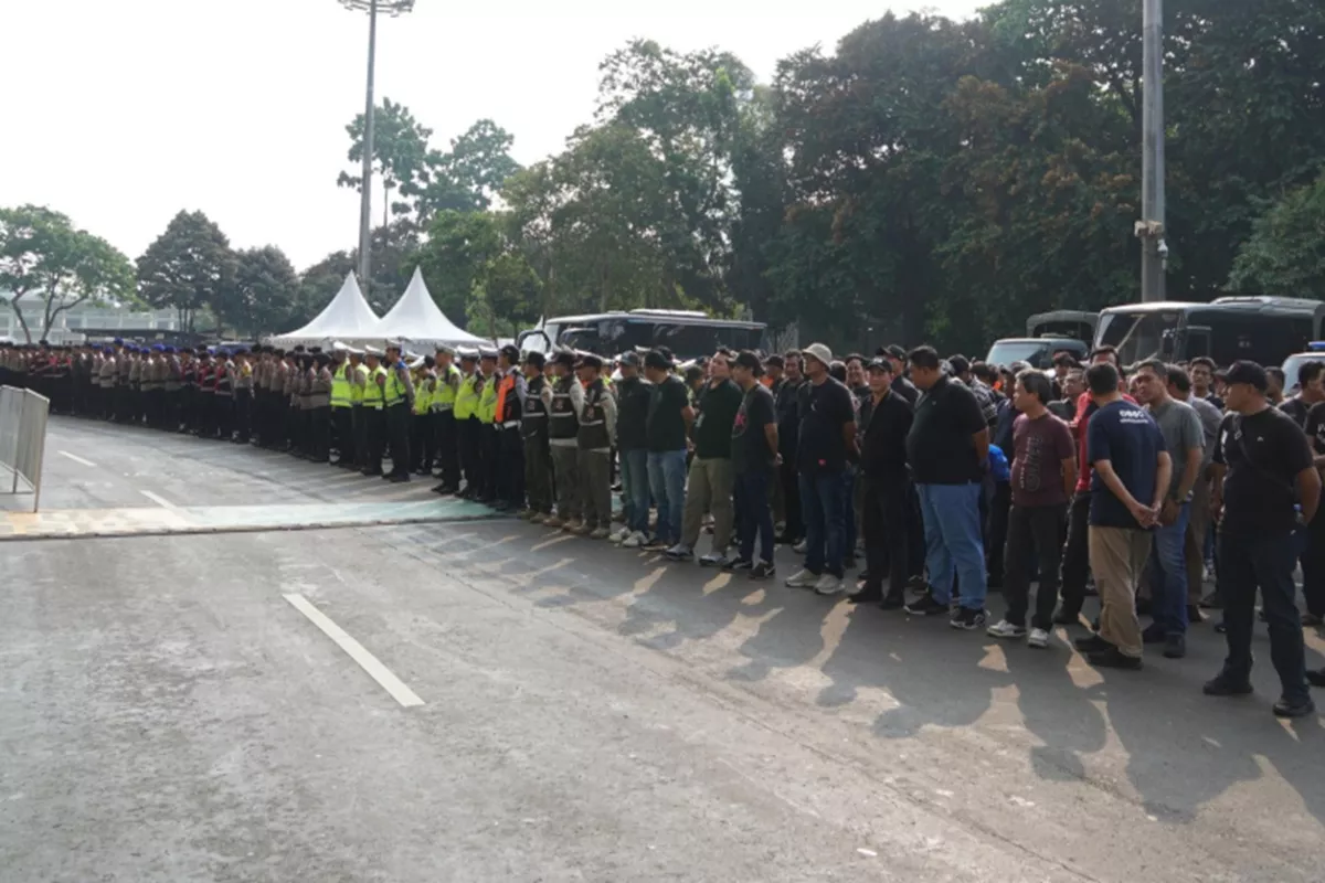 Timnas Indonesia vs Oman Malam Ini, 1.400 Aparat Siaga di GBK