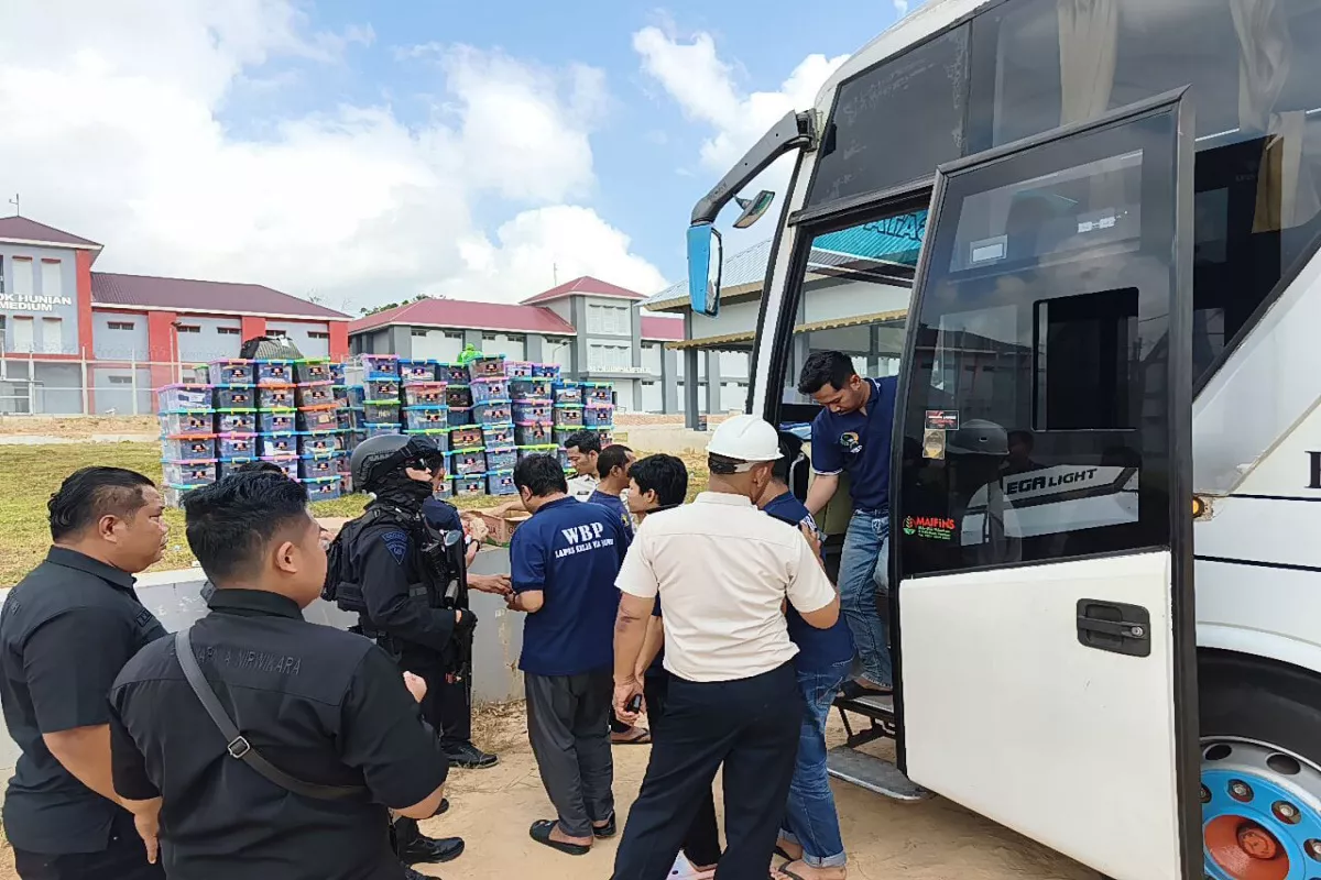 Ditjenpas Relokasi Ribuan Warga Binaan ke Lapas Baru di Jambi dan Rokan Hilir