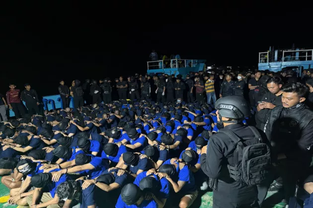 Lagi, 134 Narapidana High Risk Dipindahkan ke Nusakambangan,