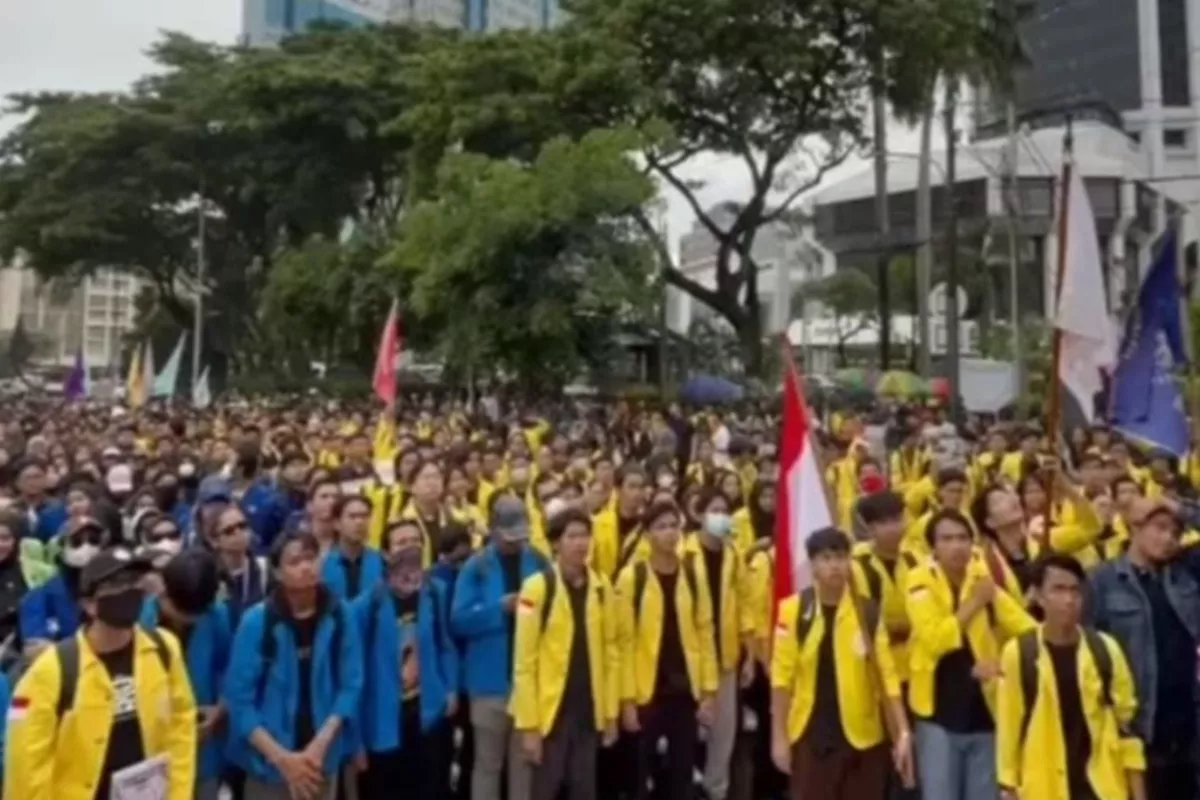 Demo di Jakarta, Dishub Imbau Hindari Sudirman hingga Monas