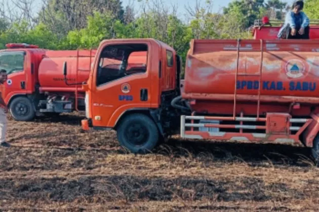 Diduga Gegara Bakar Sampah, Lahan 20 Hektare Ludes Terbakar