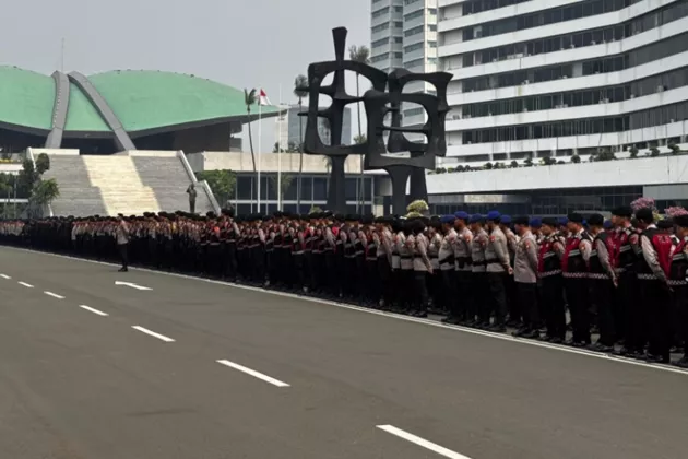 5.955 Personel Diterjunkan, Jakarta Bersiap Hadapi Gelombang Demo