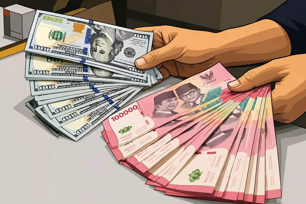 Senin Pagi Rupiah Menguat Tajam ke Rp17.778 per Dolar AS