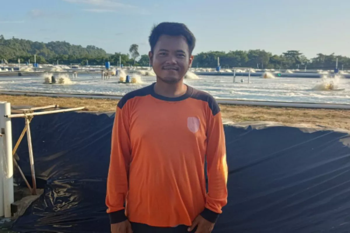 Geliat Udang Vaname di Balik Nusakambangan
