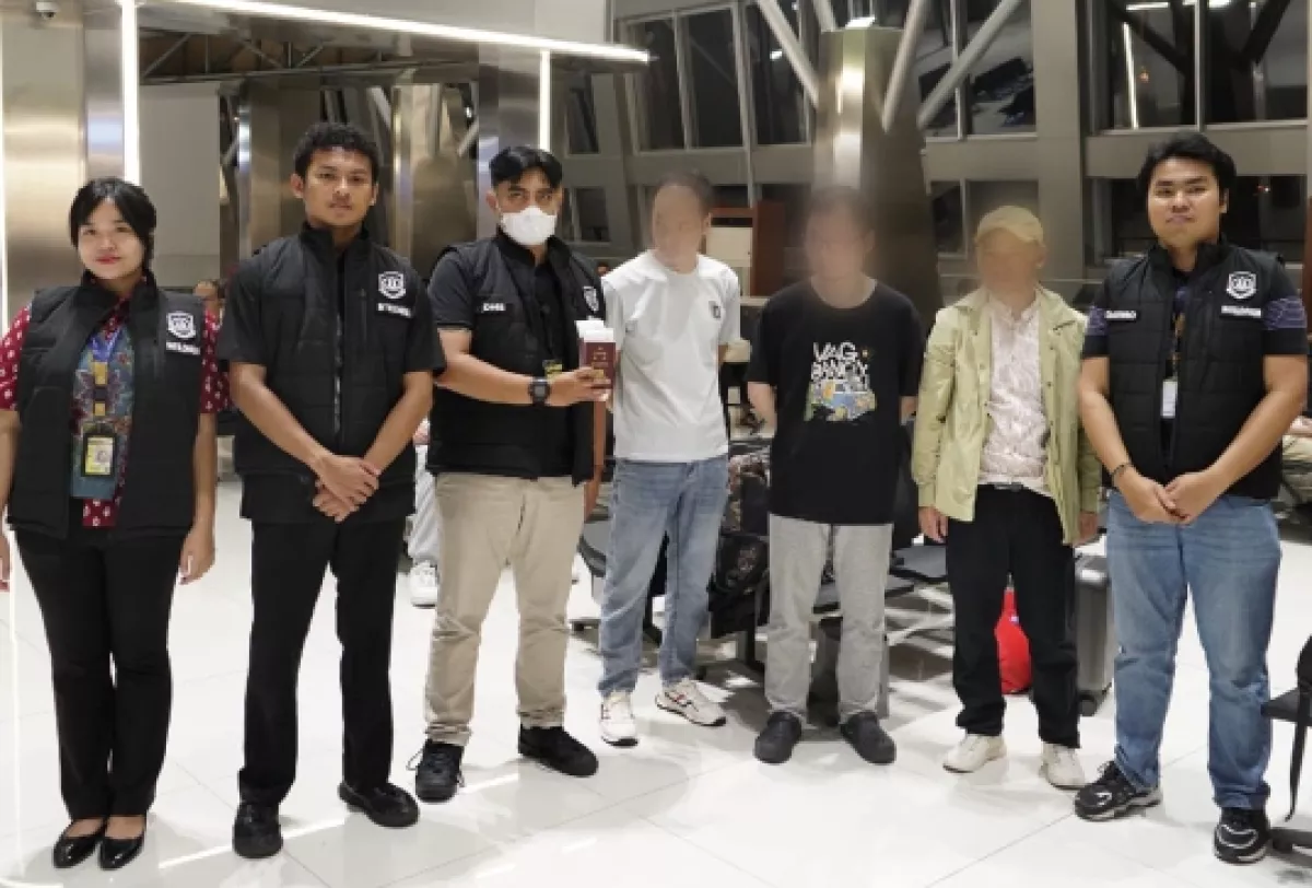 Imigrasi Soetta Deportasi 3 WN Tiongkok Terkait Dugaan Kawin Pesanan