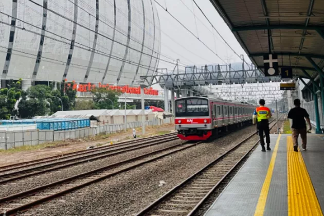 Stasiun KRL JIS Resmi Beroperasi, Akses ke Stadion Kian Mudah