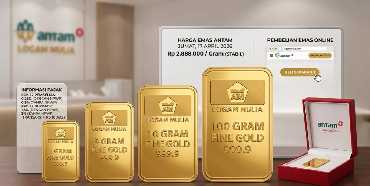 Harga Emas Antam Hari Ini Naik ke Rp2.670.000 per Gram, Berikut Daftar Lengkapnya
