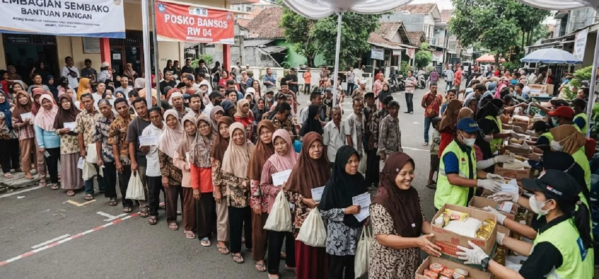 Pemerintah Salurkan Bantuan Pangan 20 Kg Beras dan 4 Liter Minyak Goreng, Simak Syaratnya