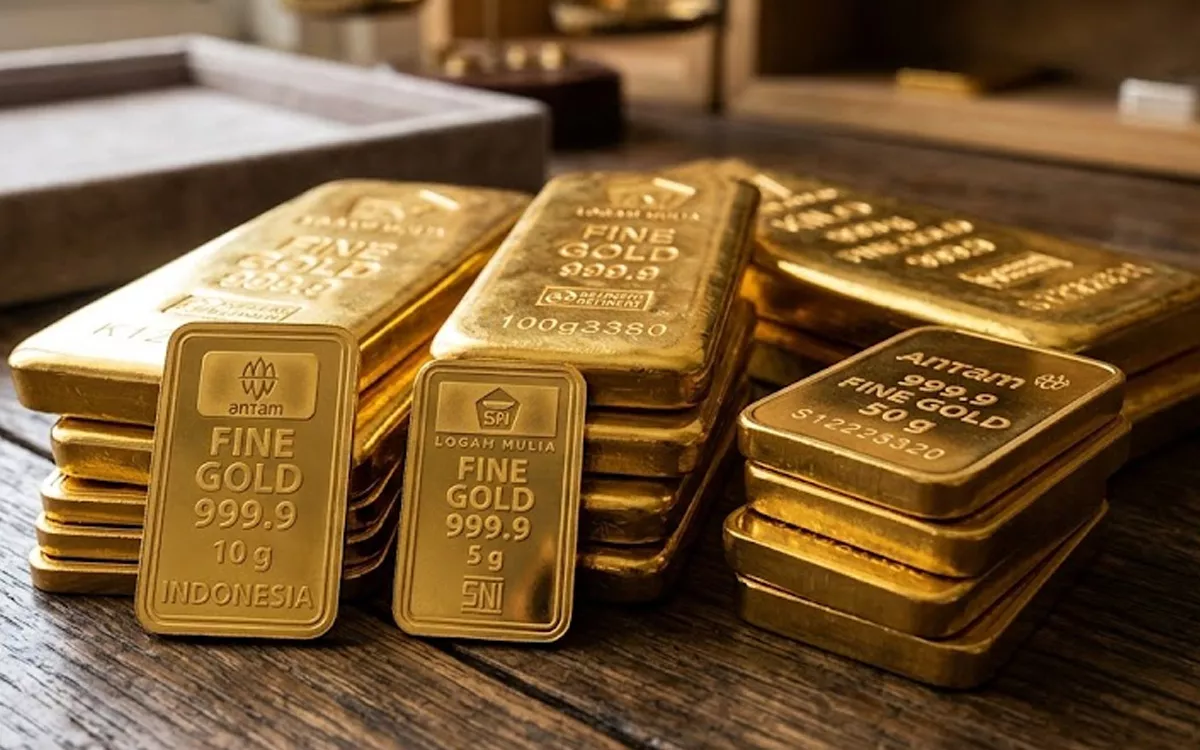 Update Harga Emas Antam 8 Juli 2026: Turun ke Rp2,64 Juta per Gram