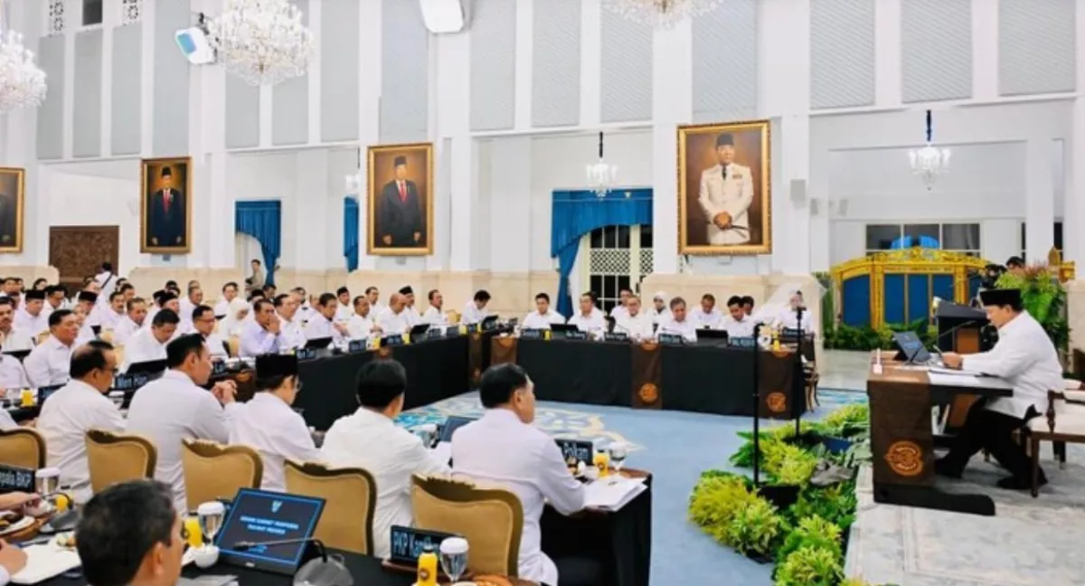 Mengapa Wapres Gibran Duduk Sejajar dengan Menteri Saat Rapat Kabinet? Istana Beri Penjelasan Begini...