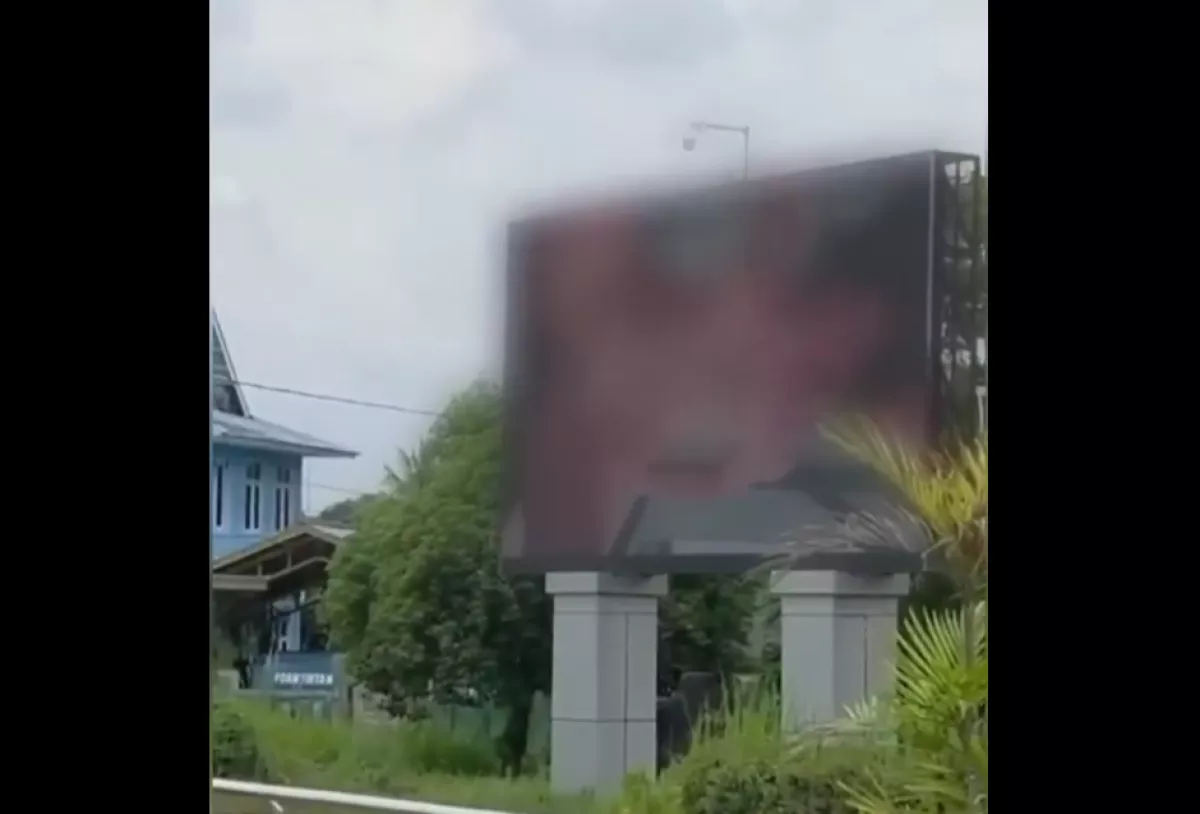 Geger! Videotron Pemkab Melawi Diduga Tampilkan Video Porno, Pemda Minta Maaf