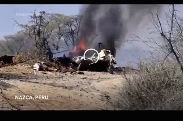 Pesawat Wisata Jatuh di Peru, 13 Orang Tewas saat Hendak Lihat Garis Nazca