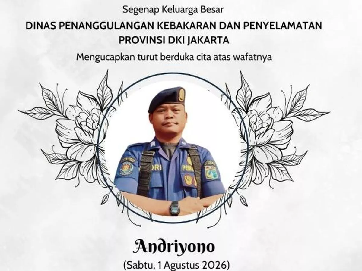 Petugas Damkar Jakarta Timur Gugur Saat Padamkan Kebakaran Lahan, Diduga Kehabisan Oksigen