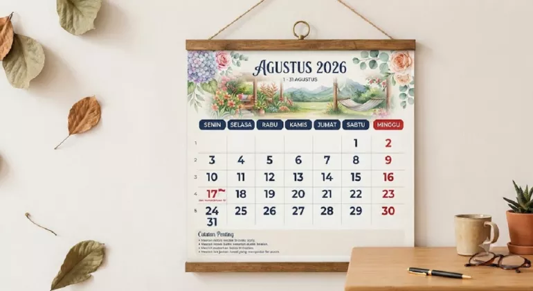 Daftar Tanggal Merah Agustus 2026: Manfaatkan Long Weekend Kemerdekaan untuk Liburan
